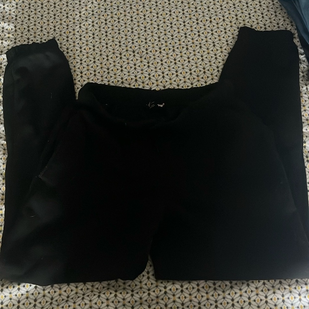 Charlotte Russe, black warmers size s